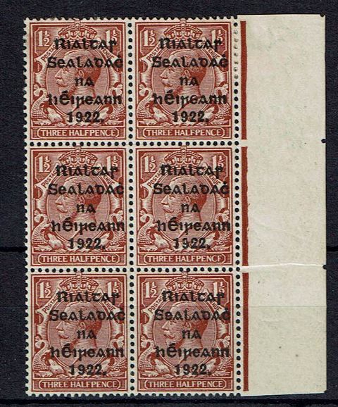 Image of Ireland SG 10/10a UMM British Commonwealth Stamp